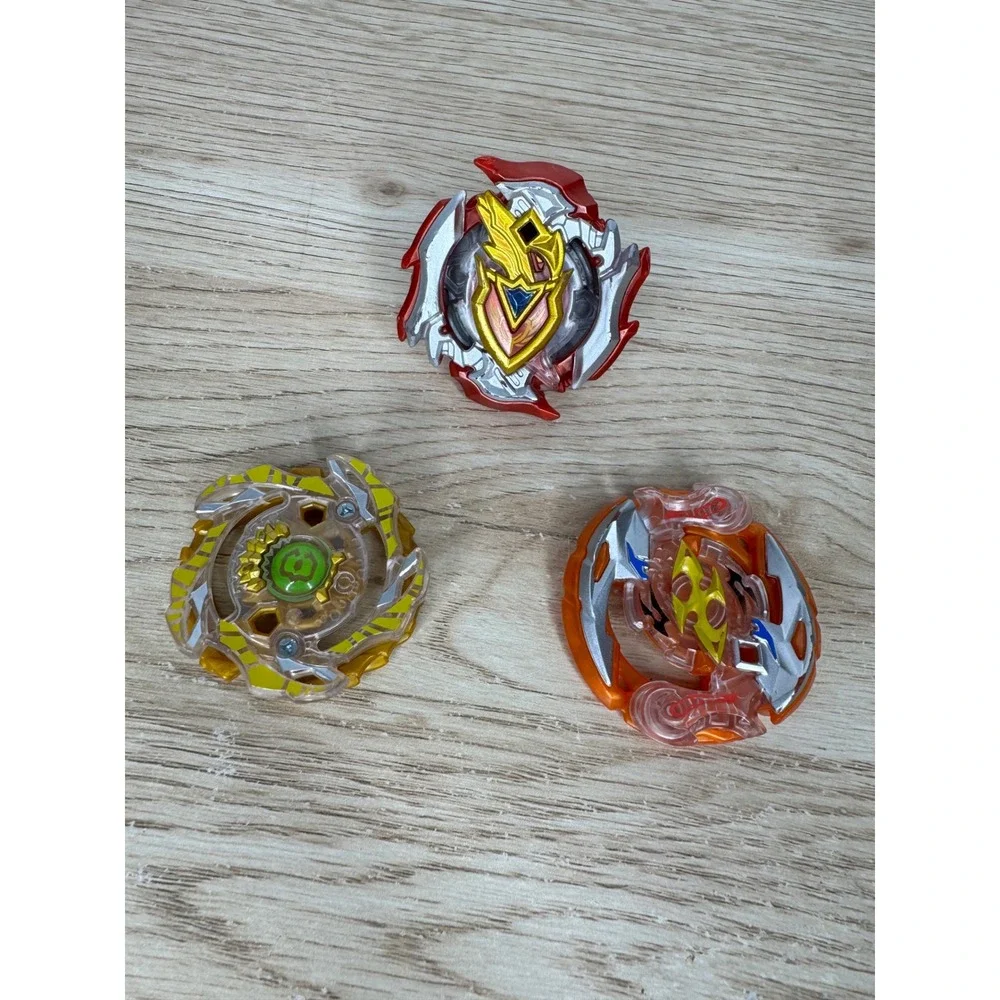 Hasbro Beyblade Burst Turbo Slingshock Roktavor Achilles Betromoth Lot 3 Faces